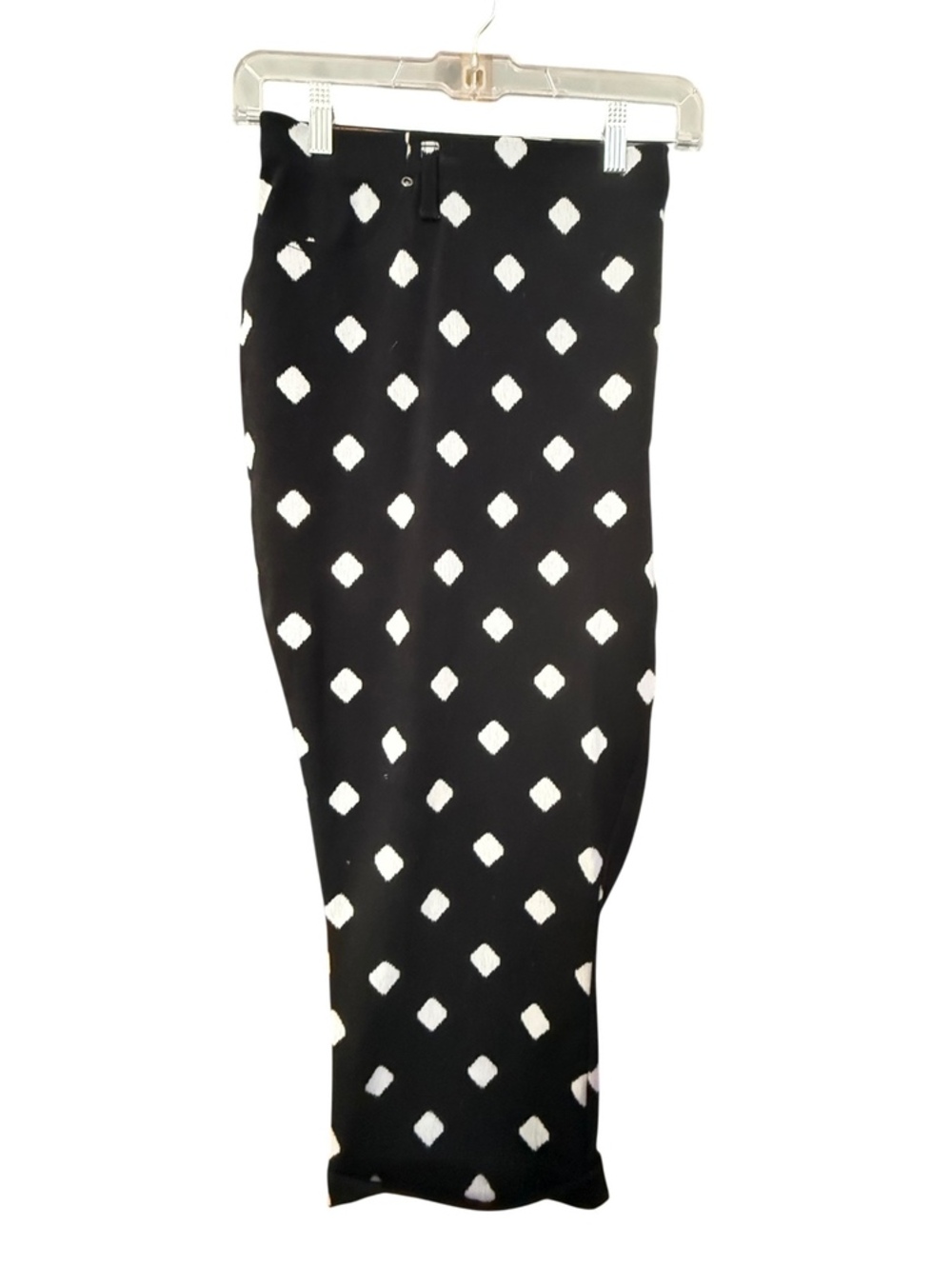 Terra & Sky Black & White Capri Pants 4X
